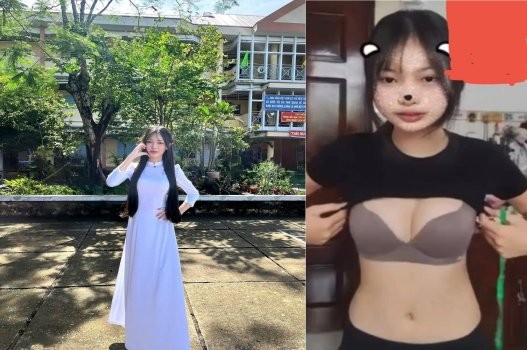 Clip nóng nữ sinh bị người yêu cũ tố cáo