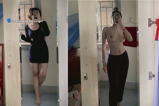 Clip sex nữ sinh năm 2 sở hữu nụ cười làm xiêu lòng