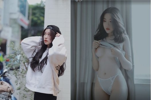 Đỗ Thuy Thủy sinh viên chụp hình nóng bỏng