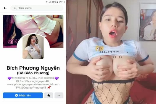 Giáo viên Bích Phương dạy môn học với cách địt nhau nổi bật