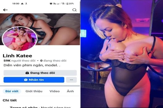 Linh Katee vú khủng bị chịch tơi tả