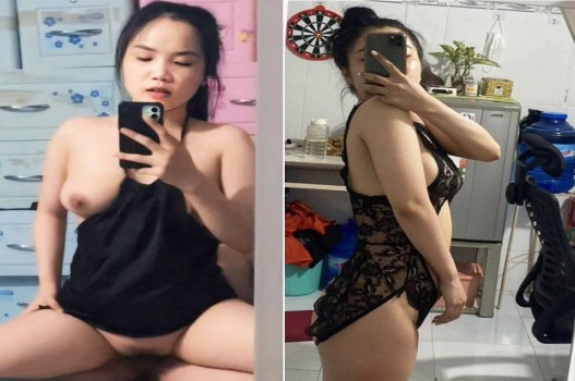 Sang phòng chị hàng xóm liếm vếu