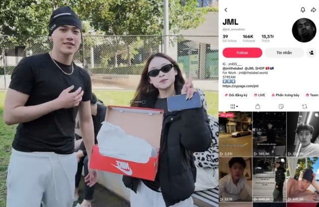Tiktoker JML chăn rau sạch ngon